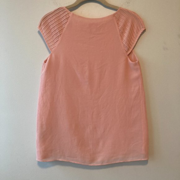 Ted Baker Dusky Pink Pintuck Top  US 4 - Picture 5 of 8